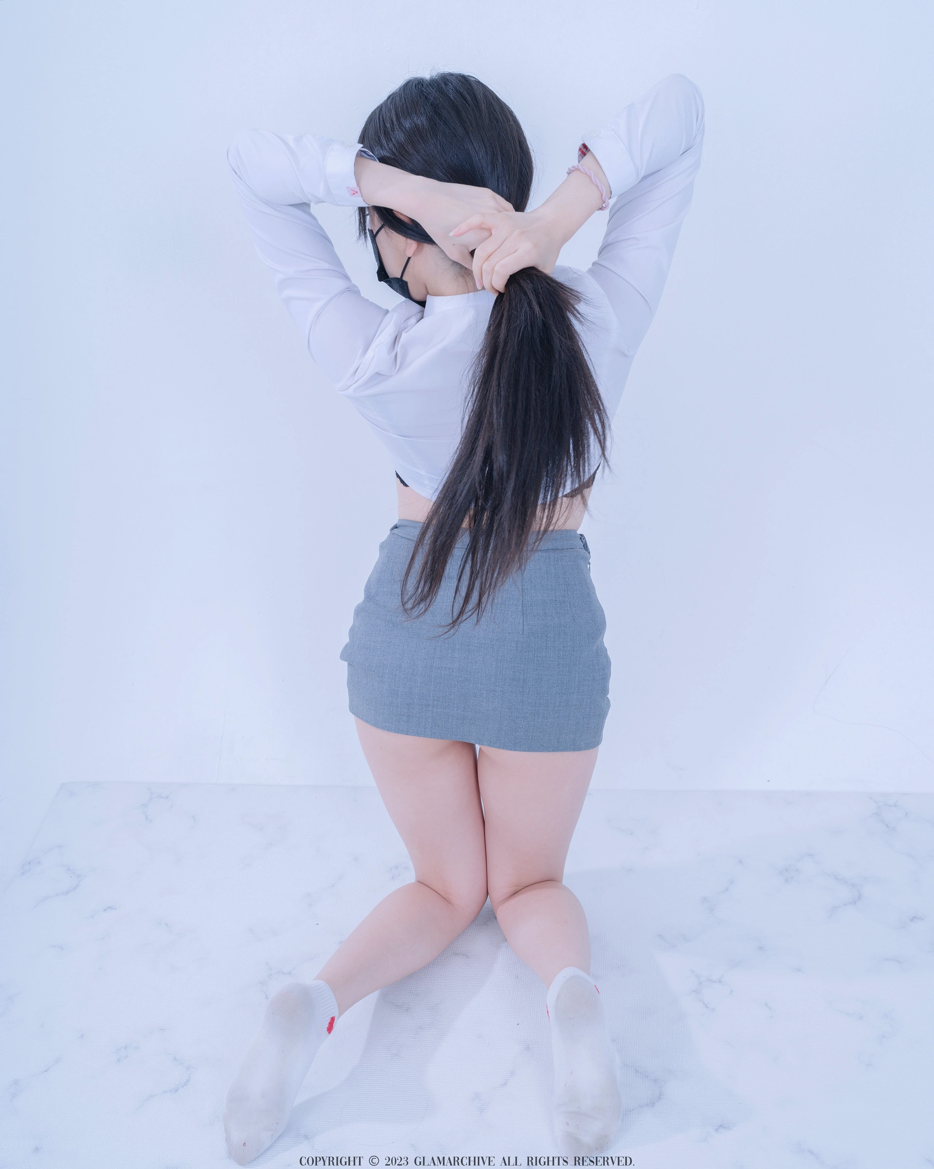 006.[GlamARchive] BAEK SUL TANG - School Look 2